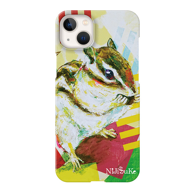 シマリス (ハード型スマホケース) [iPhone] | Collaborn TOKYO (コラボーントーキョー)