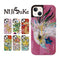 Niji$uke カード収納付 耐衝撃ケース【iPhone11 Pro Max/11/12/12 mini/12 Pro/12 Pro Max/13/13 mini/13 Pro/13 Pro Max/XR】