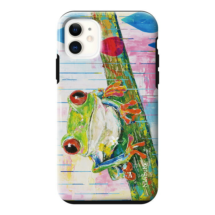 Niji$uke 耐衝撃タフケース【iPhone11 Pro/11 Pro Max/11/XS/XS Max/XR/X/SE(第3,2世代)】