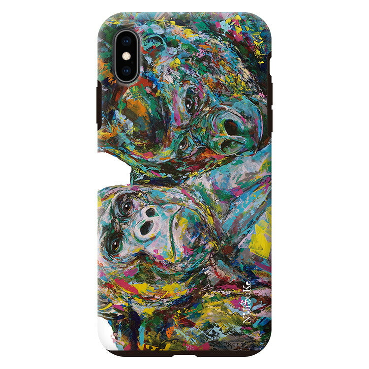 Niji$uke 耐衝撃タフケース【iPhone11 Pro/11 Pro Max/11/XS/XS Max/XR/X/SE(第3,2世代)】