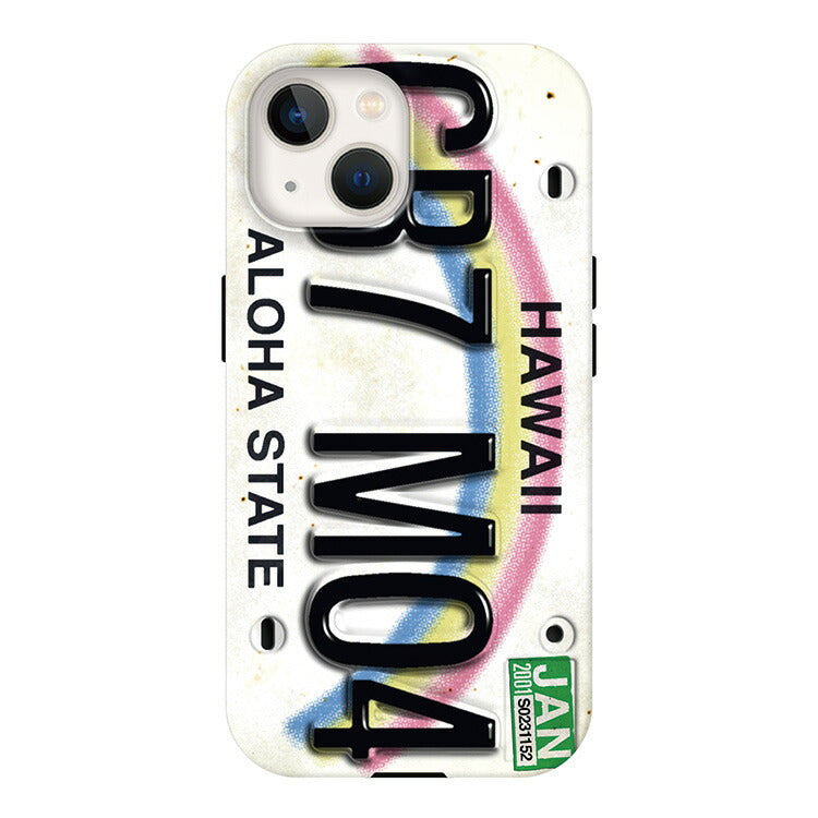 Numberplate_Hawaii (タフ耐衝撃ケース)