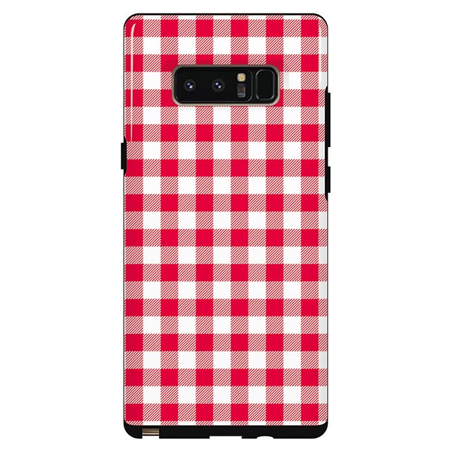 Gingham check_Red (タフ耐衝撃ケース)