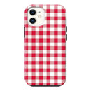 Gingham check_Red (タフ耐衝撃ケース)