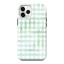 Gingham check-Green (タフ耐衝撃ケース)