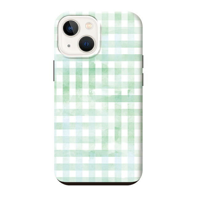 Gingham check-Green (タフ耐衝撃ケース)