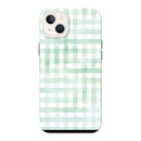 Gingham check-Green (タフ耐衝撃ケース)