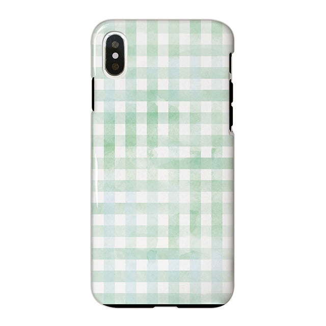 Gingham check-Green (タフ耐衝撃ケース)