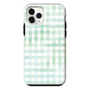 Gingham check-Green (タフ耐衝撃ケース)