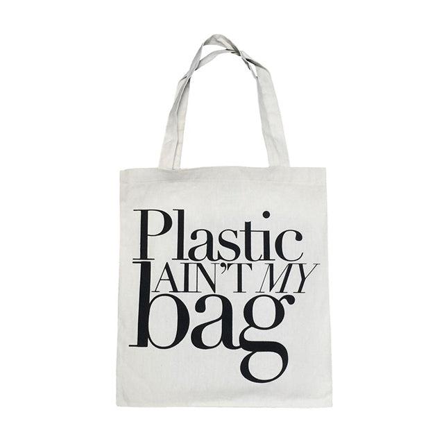 PLASTIC AIN'T MY BAG TOTE　 (トートバッグ)