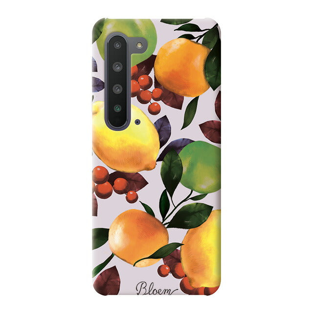 Bloem Fruite Lemon Purple (ハード型スマホケース)