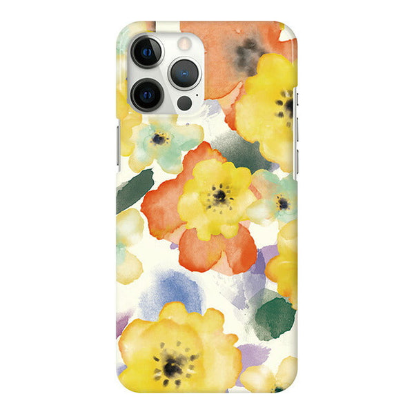 Ladylike flower white (ハード型スマホケース)