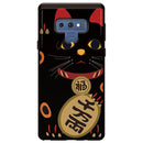 招猫_Black (カード収納付 耐衝撃ケース)