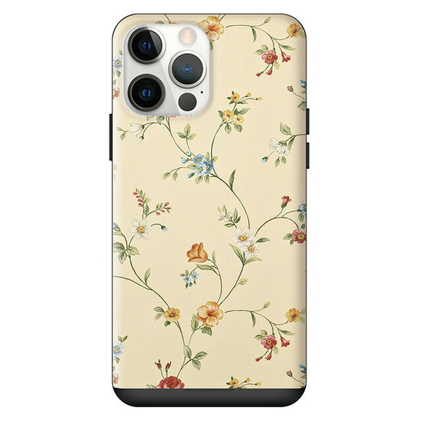 Floral patterns12A (カード収納付 耐衝撃ケース)