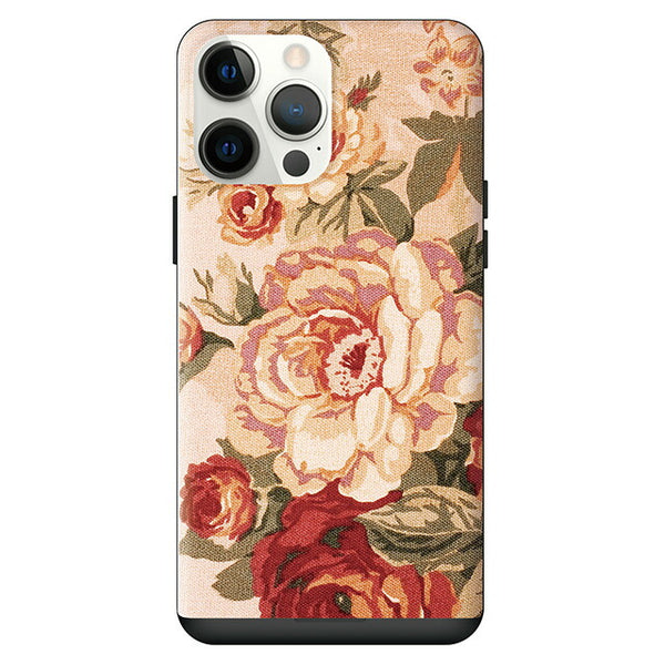 Floral patterns19 (カード収納付 耐衝撃ケース)