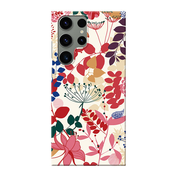 Floral patterns23 (ハード型スマホケース)