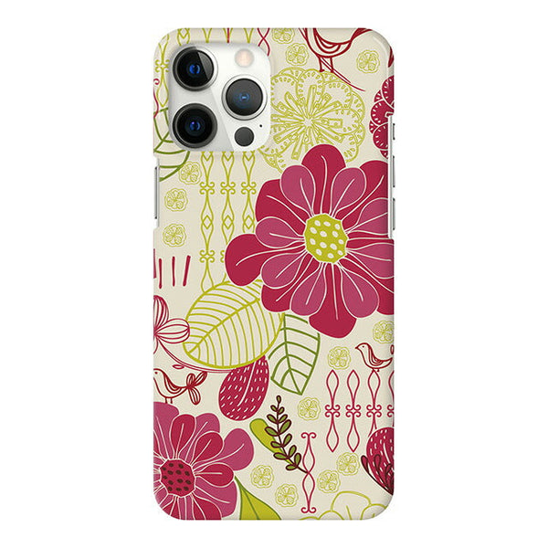 Floral patterns02A (ハード型スマホケース)