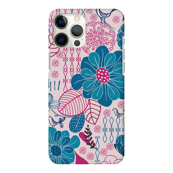 Floral patterns02B (ハード型スマホケース)