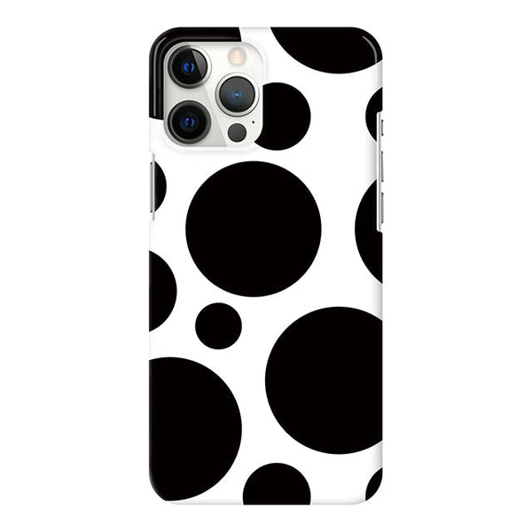 Dots(Black) (ハード型スマホケース)