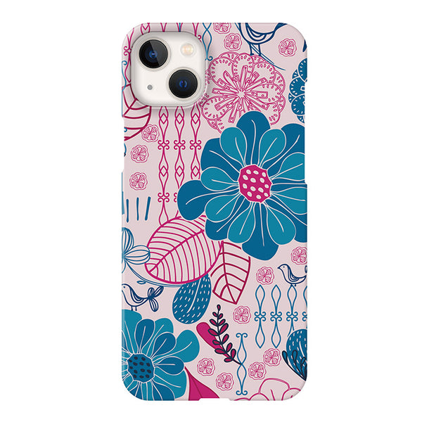 Floral patterns02B (ハード型スマホケース)