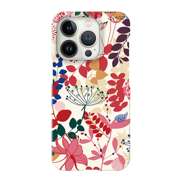 Floral patterns23 (ハード型スマホケース)