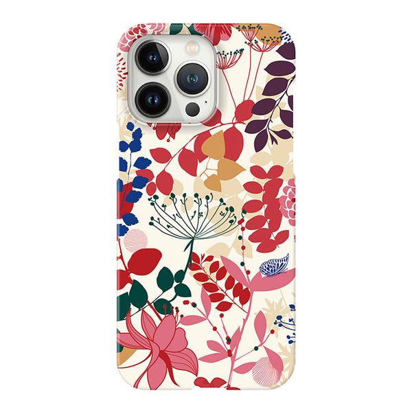 Floral patterns23 (ハード型スマホケース)