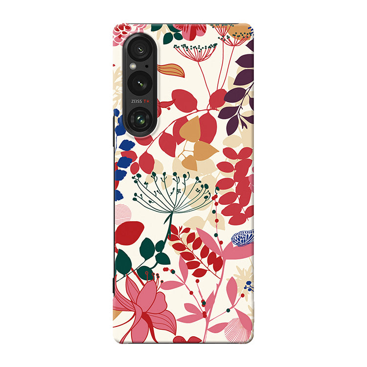 Floral patterns23 (ハード型スマホケース)