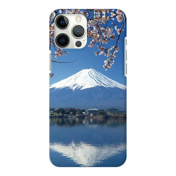 風景[富士山と桜] (ハード型スマホケース)