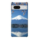 風景[富士山と桜] (ハード型スマホケース)