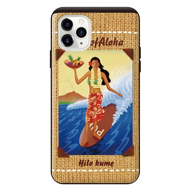HILO KUME (ヒロクメ) Land of Aloha (カード収納付 耐衝撃ケース)