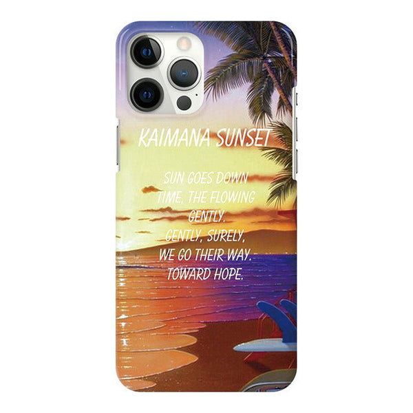 HILO KUME (ヒロクメ) Kaimana Sunset (ハード型スマホケース)