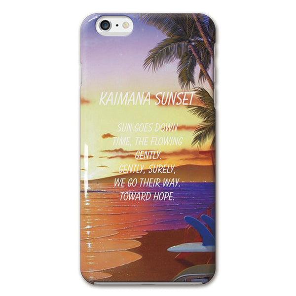 HILO KUME (ヒロクメ) Kaimana Sunset (ハード型スマホケース)