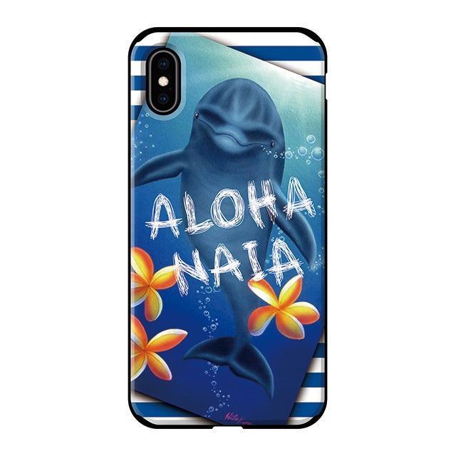 HILO KUME (ヒロクメ) Aloha Naia (カード収納＆ミラー付 耐衝撃ケース)