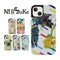 Niji$uke カード収納付 耐衝撃ケース【iPhone11 Pro Max/11/12/12 mini/12 Pro/12 Pro Max/13/13 mini/13 Pro/13 Pro Max/XR】