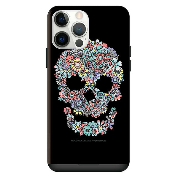 Flower Skull (カード収納付 耐衝撃ケース)