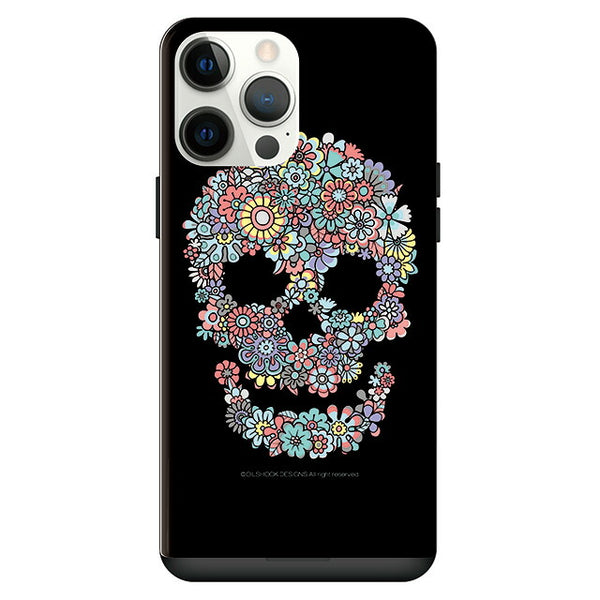 Flower Skull (カード収納付 耐衝撃ケース)