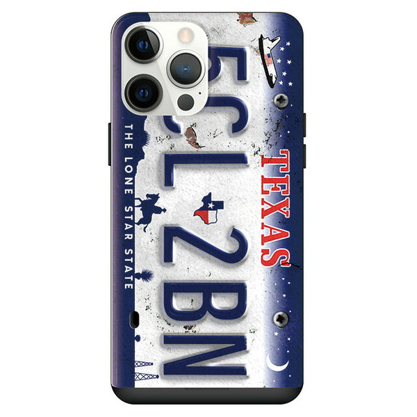 Numberplate[Texas] (カード収納付 耐衝撃ケース)