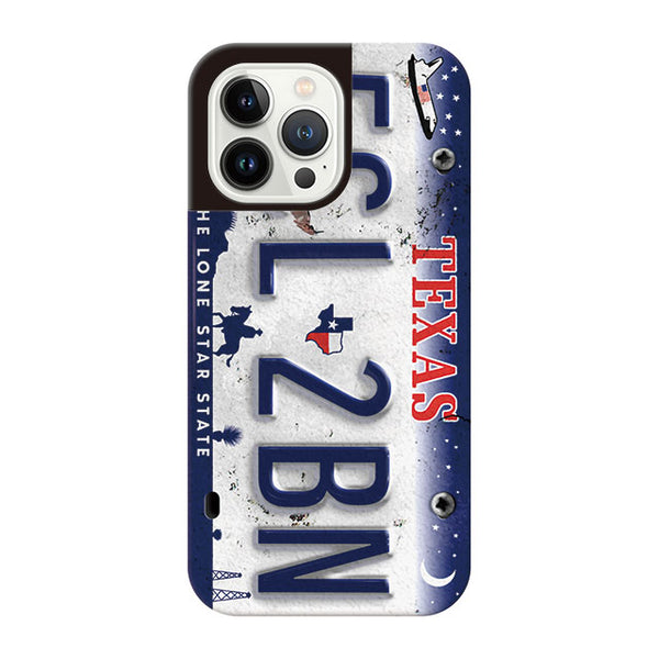 Numberplate[Texas] (カード収納付 耐衝撃ケース)