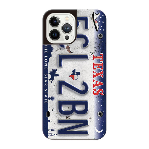 Numberplate[Texas] (カード収納付 耐衝撃ケース)