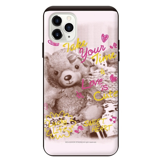 I Love Bear (カード収納付 耐衝撃ケース)