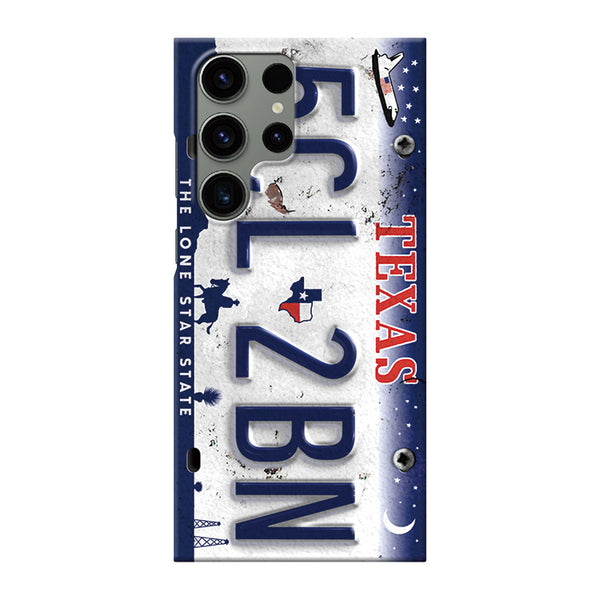 Numberplate[Texas] (ハード型スマホケース)