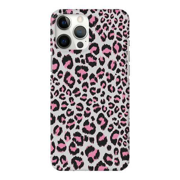 Cuddly Leopard_Gray (ハード型スマホケース)