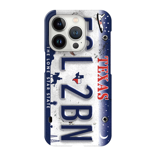 Numberplate[Texas] (ハード型スマホケース)