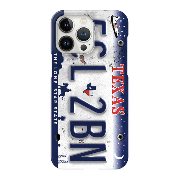 Numberplate[Texas] (ハード型スマホケース)