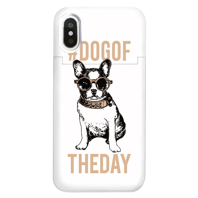 Dog of the day (カード収納＆ミラー付 ハードケース)