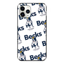 BECKS (ブルー) (カード収納＆ミラー付 耐衝撃ケース)