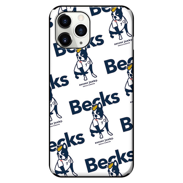 BECKS (ブルー) (カード収納＆ミラー付 耐衝撃ケース)