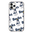 BECKS (ブルー) (カード収納＆ミラー付 耐衝撃ケース)