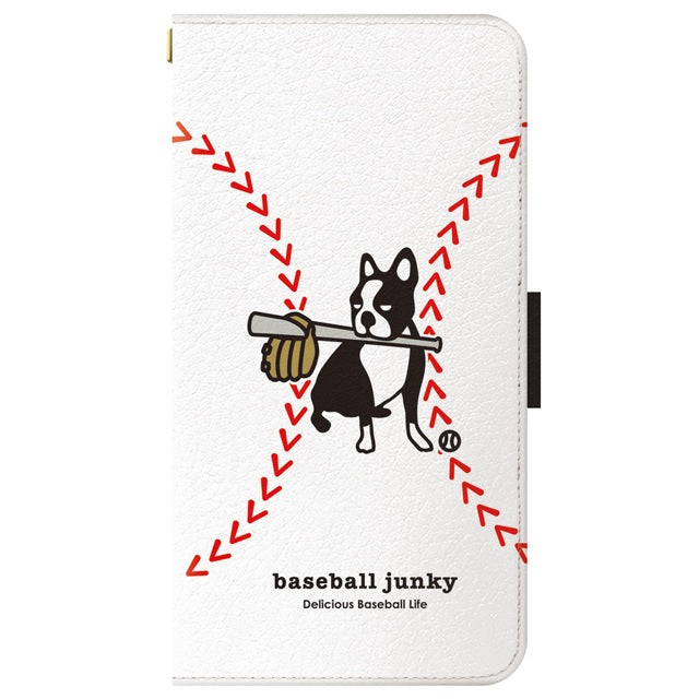 野球ジャンキー1 (手帳型ケース)