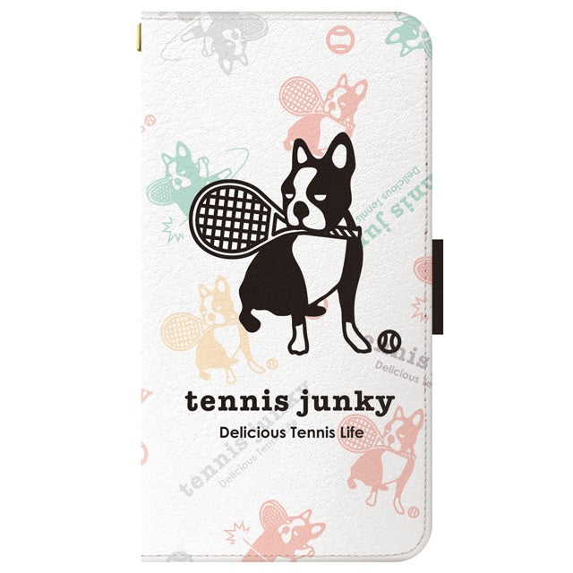 テニスジャンキー２ (手帳型ケース)