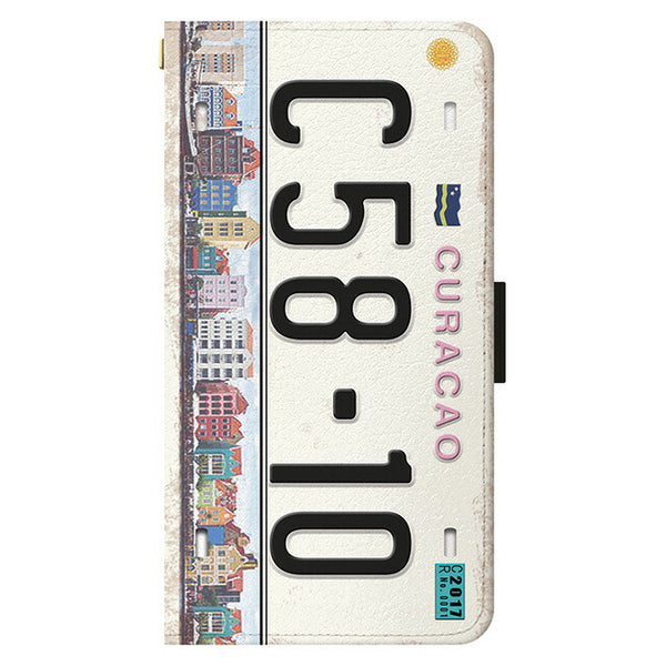 Numberplate_CURACAO 2 (手帳型ケース)